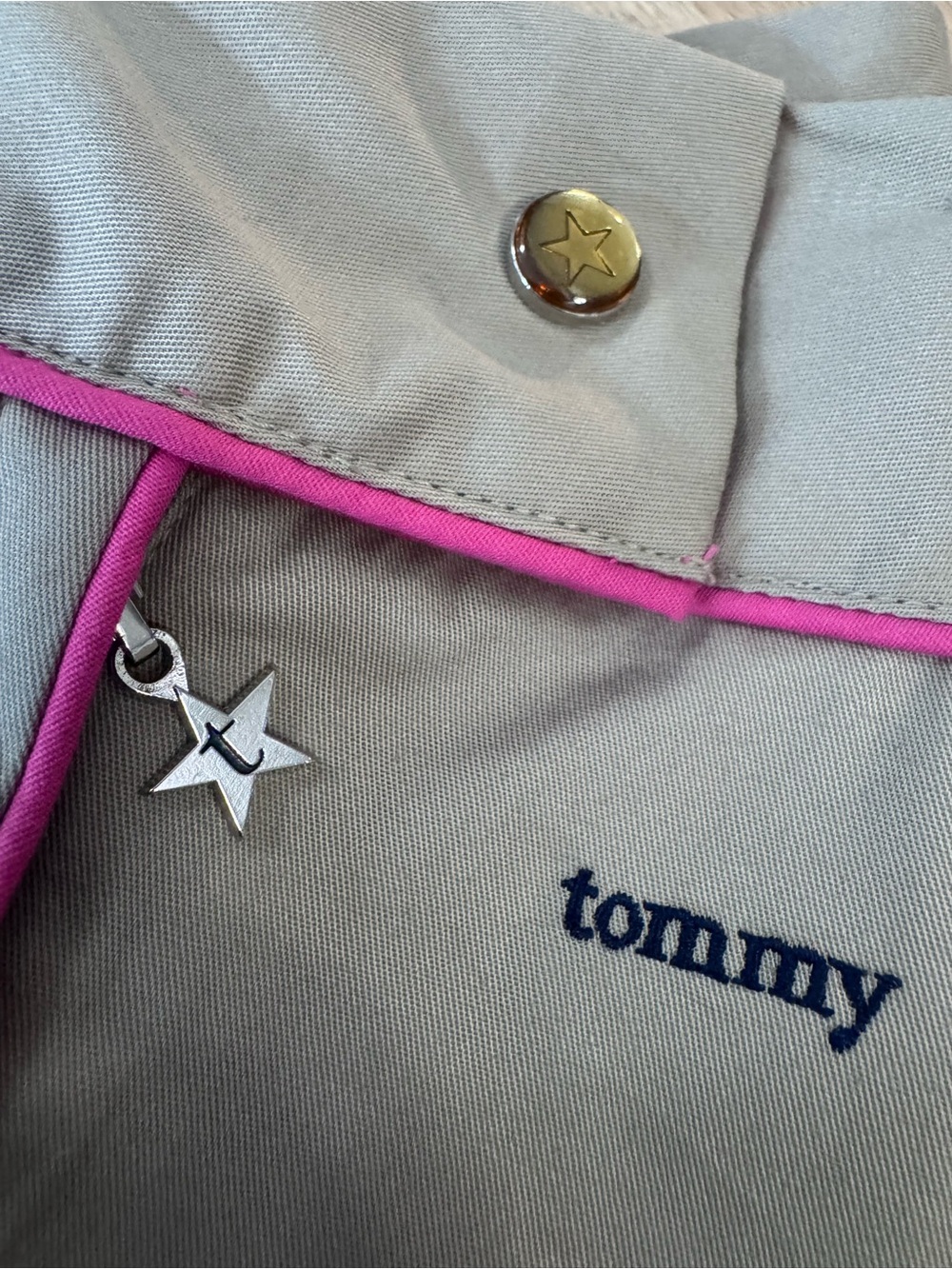 Tommy Hilfiger Tommy Girl y2k khaki zip wrap skirt - Picture 3 of 12